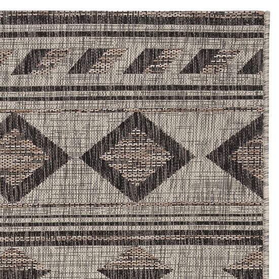 Safavieh Courtyard Collection Luana Geometric Indoor/Outdoor Runner Rug