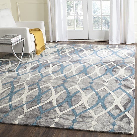 Safavieh Dip Dye Collection Harlan Geometric Square Area Rug