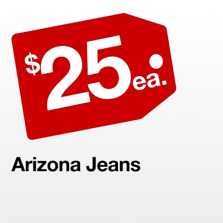 $25 Arizona Jeans