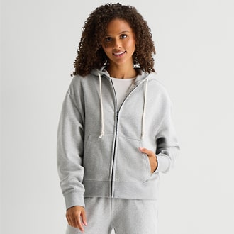 Arizona Juniors Fleece Zipper Hoodie