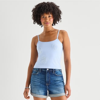 Arizona Juniors Sleeveless Tank Top