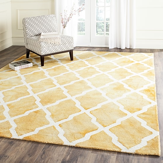Safavieh Dip Dye Collection Petra Geometric Area Rug