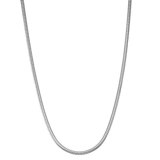 Mens Sterling Silver 20 Inch Snake Chain Necklace - JCPenney