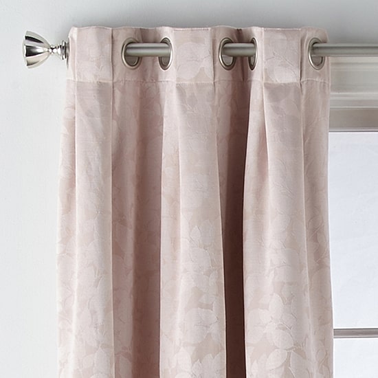 Liz Claiborne Zoe Leaf Bo Grommet Top Blackout Single Curtain Panel