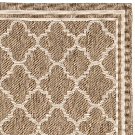 Safavieh Courtyard Collection Crispian Geometric Indoor/Outdoor Area Rug