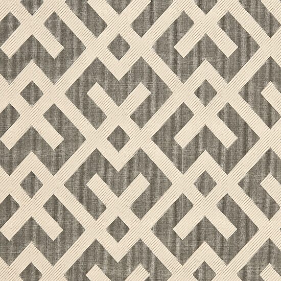 Safavieh Courtyard Collection Darrin Geometric Indoor/Outdoor Runner Rug