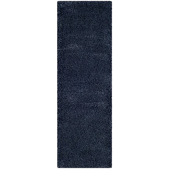 Safavieh Santa Monica Shag Collection Ainsley Solid Runner Rug
