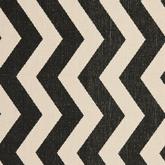 Safavieh Courtyard Collection Kalisha Geometric Indoor/Outdoor Round Area Rug