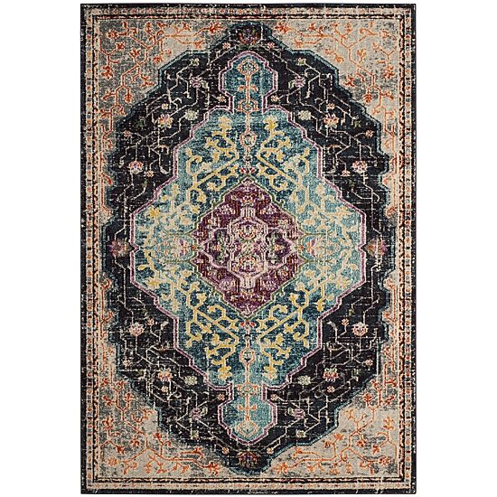 Safavieh Monaco Collection Dayna Oriental Round Area Rug