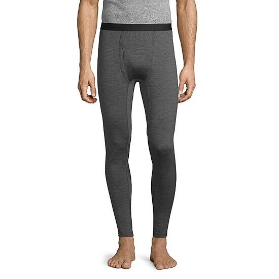 St. John's Bay Mens Performance Stretch Heiq Technology Thermal Pants