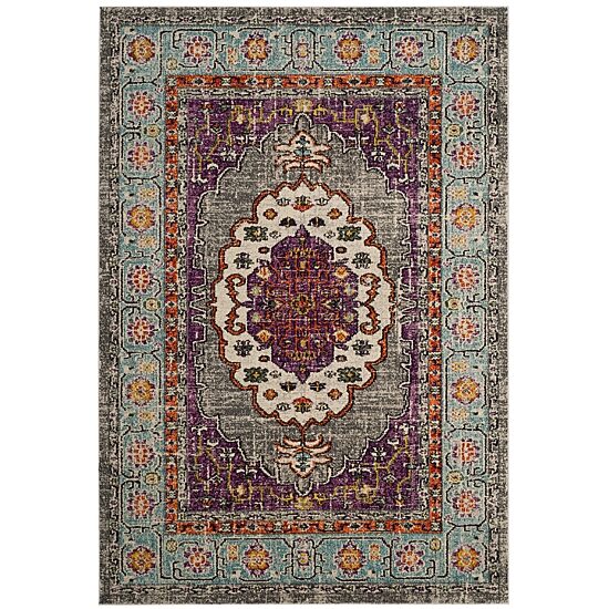 Safavieh Monaco Collection Zahara Oriental Round Area Rug