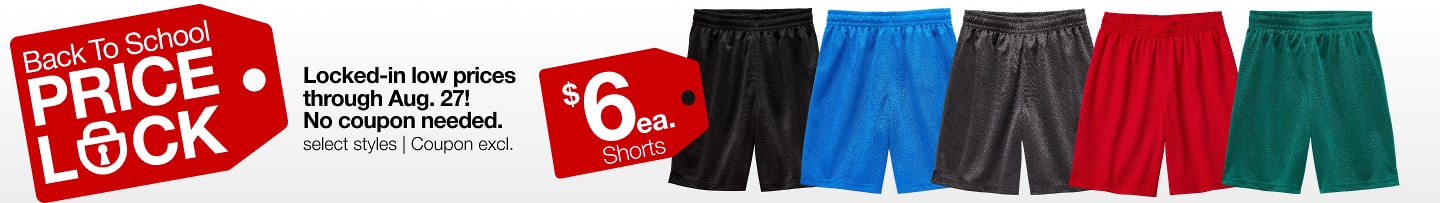 Price Lock Shorts