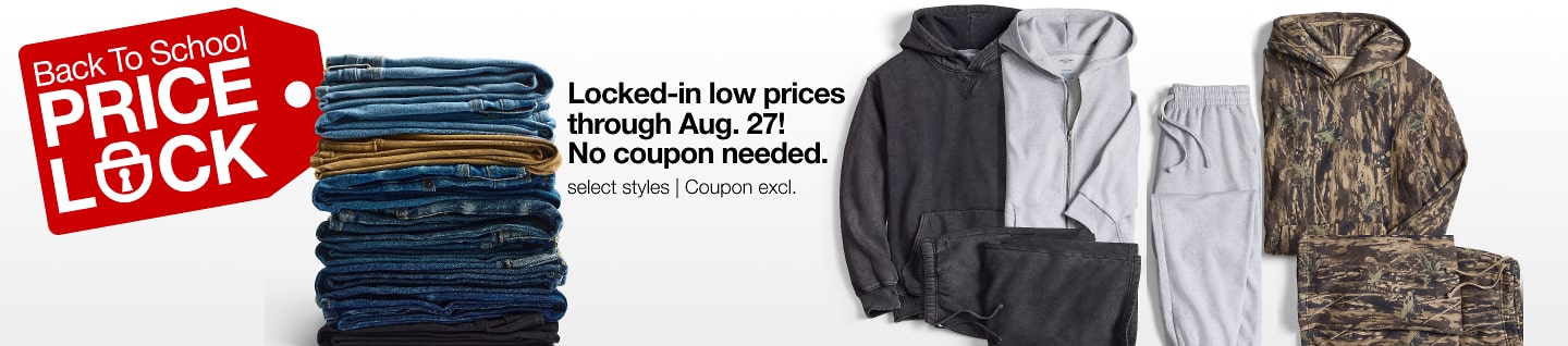 Back to School Price Lock
