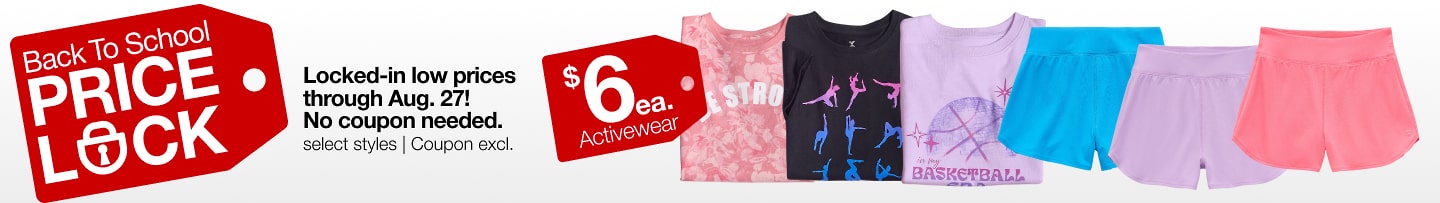 Price Lock Activewear