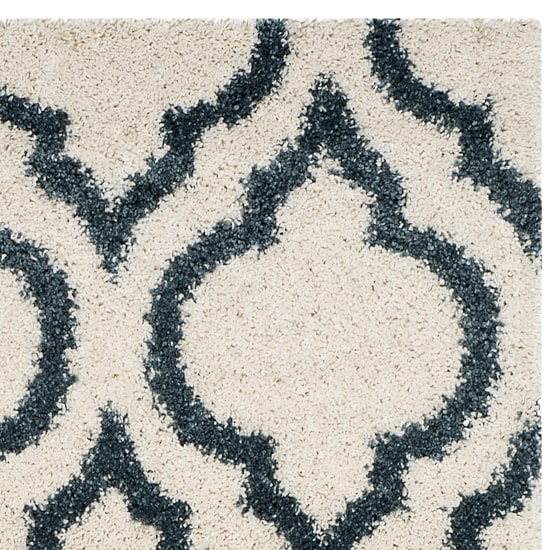 Safavieh Hudson Shag Collection Toireasa Geometric Runner Rug