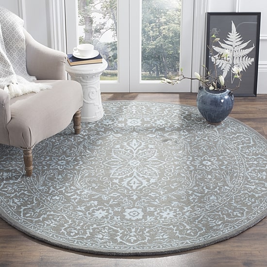 Safavieh Glamour Collection Brianna Oriental Round Area Rug