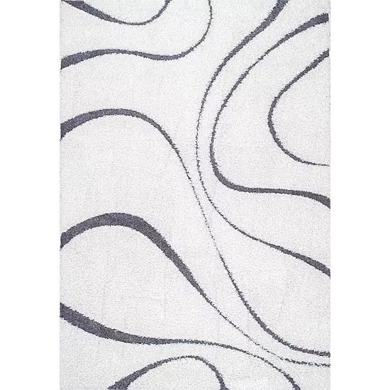 nuLoom Carolyn Modern Waves Indoor Outdoor Rectangular Area Rug