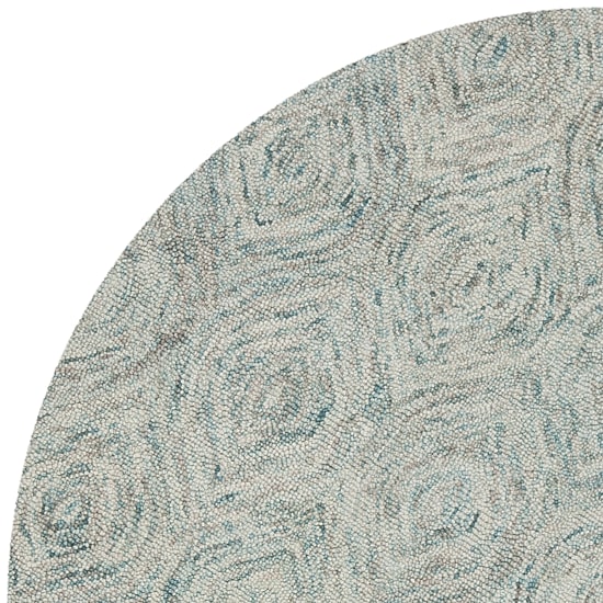 Safavieh Ikat Collection Cheshunt Geometric Round Area Rug