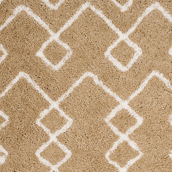 Safavieh Toronto Shag Collection Mabelle Geometric Area Rug