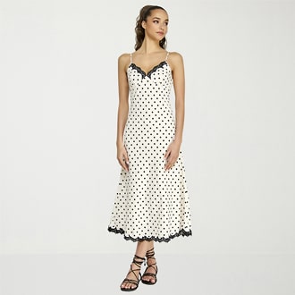 belle vie Sleeveless Slip Dress