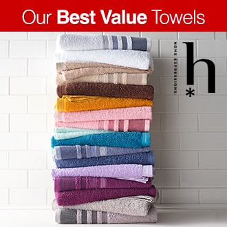 best value towel red