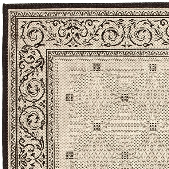 Safavieh Courtyard Collection Frona Oriental Indoor/Outdoor Runner Rug