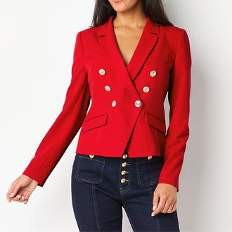 Bold Elements Double Breasted Blazer