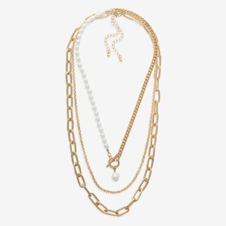 Bold Elements Strand Necklace
