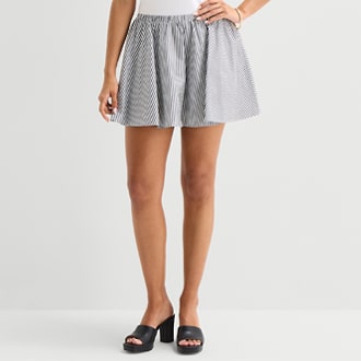 Bold Elements Womens Mini Flared Skirt