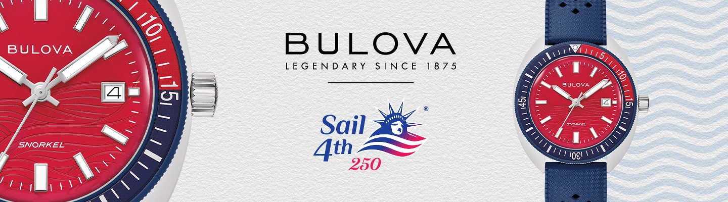bulova brand banner