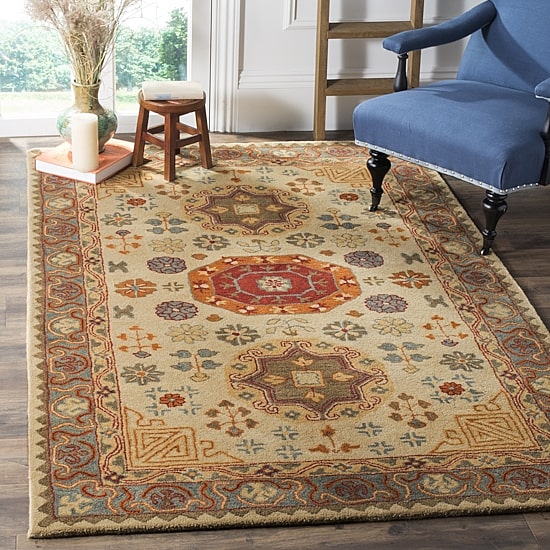 Safavieh Heritage Collection Bryony Oriental Square Area Rug