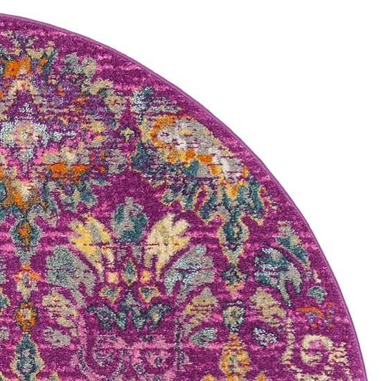 Safavieh Madison Collection Alina Geometric Round Area Rug