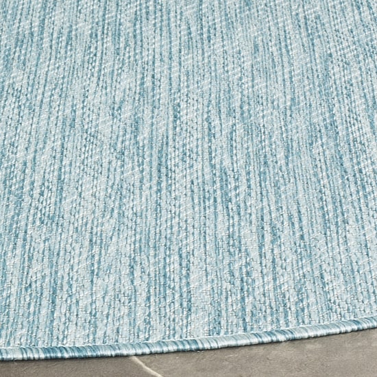 Safavieh Courtyard Collection Monroe Stripe Indoor/Outdoor Runner Rug