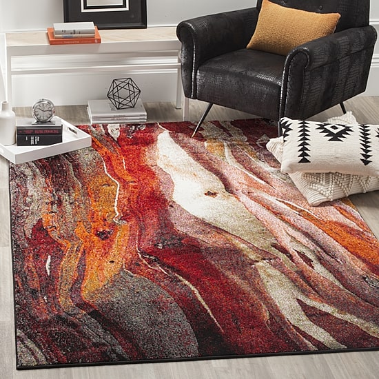 Safavieh Glacier Collection Jarrett Geometric Area Rug
