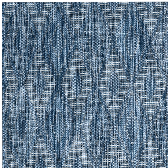 Safavieh Courtyard Collection Elisa Geometric Indoor/Outdoor Runner Rug