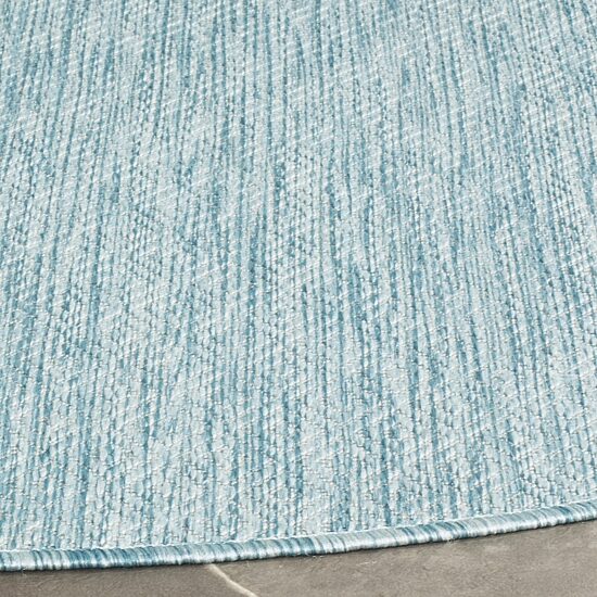 Safavieh Courtyard Collection Monroe Stripe Indoor/Outdoor Area Rug