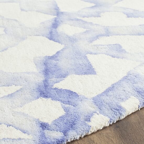 Safavieh Dip Dye Collection Joakim Geometric Round Area Rug