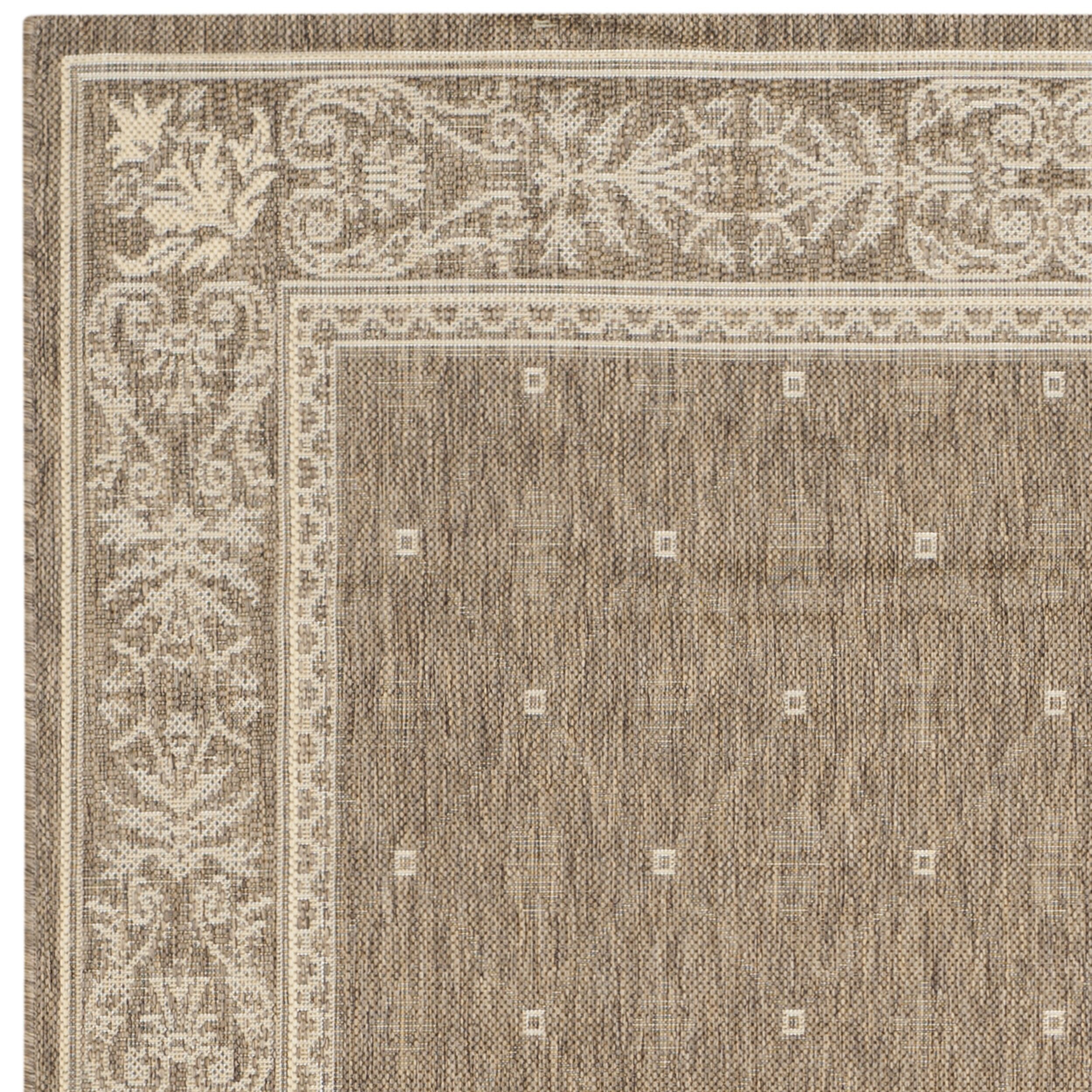 Safavieh Courtyard Collection Oakley Oriental Indoor/Outdoor Runner Rug