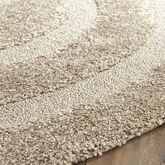 Safavieh Shag Collection Smith Solid Round Area Rug