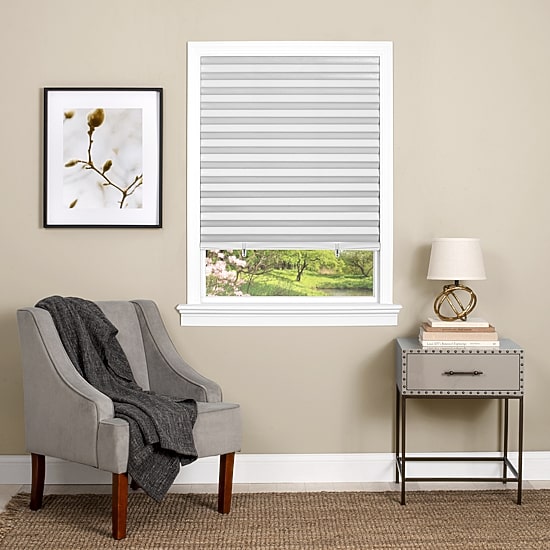 Achim 1/2/2003 Cordless Room Darkening Pleated Shade