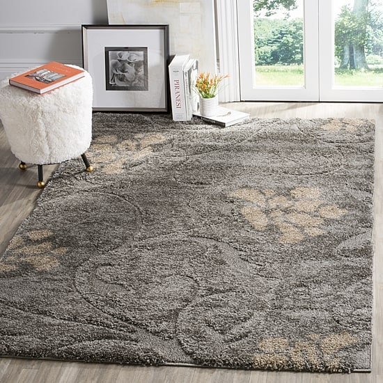 Safavieh Shag Collection Brock Floral Area Rug