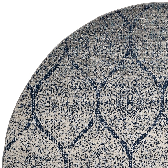 Safavieh Madison Collection Carmen Geometric Round Area Rug