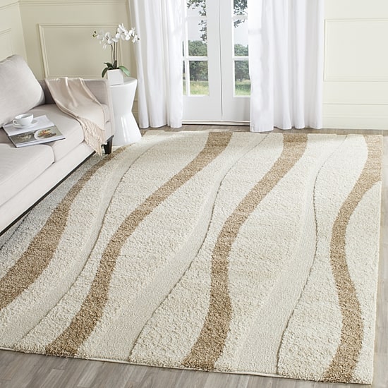 Safavieh Shag Collection Kimmee Abstract Square Area Rug