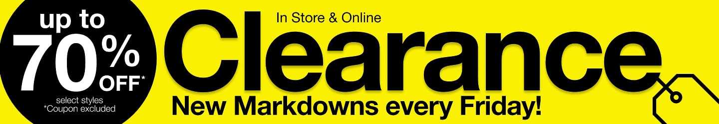 Shop All Clearance