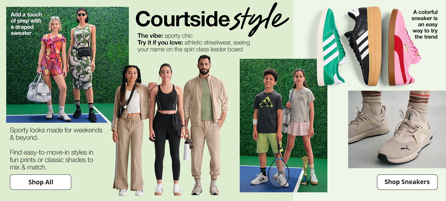 Courtside style