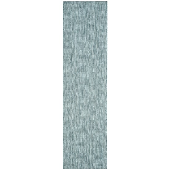 Safavieh Courtyard Collection Monroe Stripe Indoor/Outdoor Runner Rug