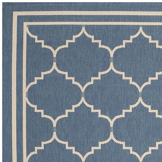 Safavieh Courtyard Collection Skin Geometric Indoor/Outdoor Area Rug