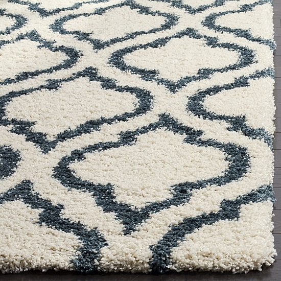 Safavieh Hudson Shag Collection Toireasa Geometric Runner Rug