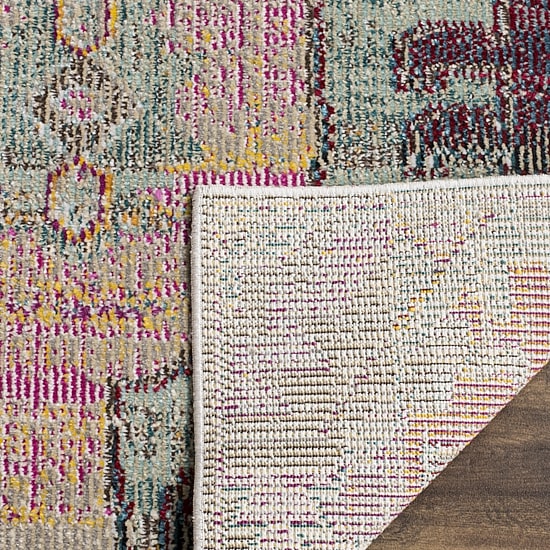 Safavieh Crystal Collection Wyatt Oriental Square Area Rug
