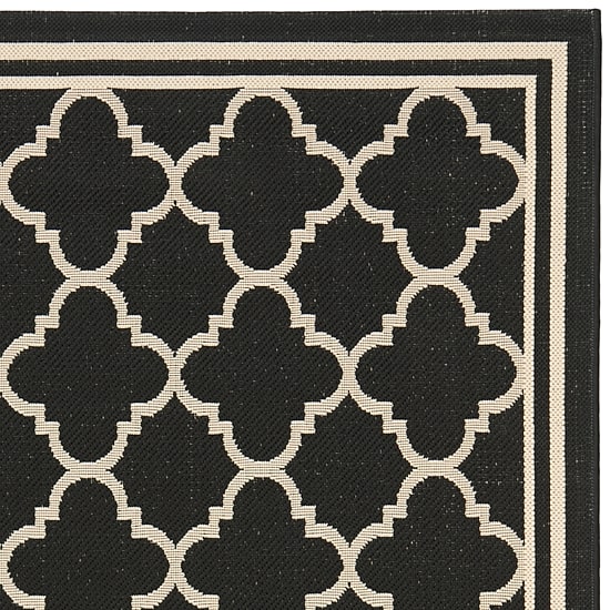 Safavieh Courtyard Collection Crispian Geometric Indoor/Outdoor Runner Rug